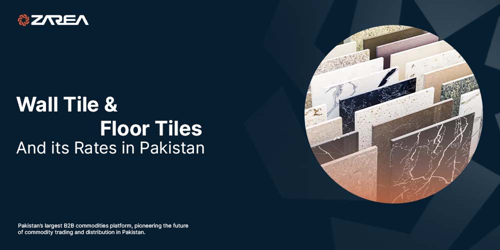 There are two common categories of tiles known as wall tiles and floor tiles.You can check the Tiles Price in Pakistan 2021-2024.