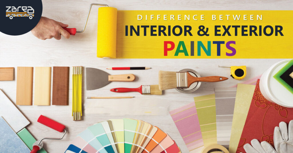 The Difference between Interior and Exterior Paints Zarea
