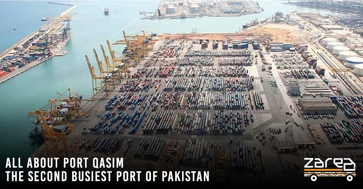 Port Muhammad Bin Qasim is located in Pakistan. The city of Karachi serves as a major gateway for international trade, and its port is the country's second-largest.
