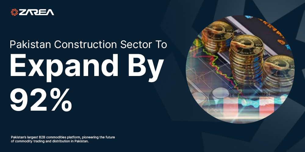 Pakistan’s construction sector is poised for significant growth in the coming years, with experts predicting a 92% expansion by 2025.