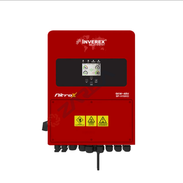 Buy Inverex 12KW on-grid solar inverter from Zarea. This inverter is designed to optimize the connection between your solar energy setup & utility grid.