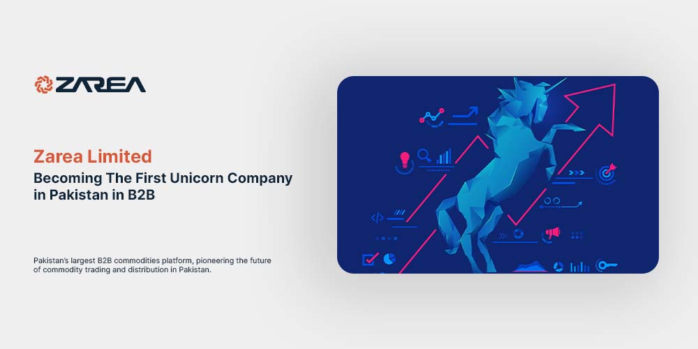 Zarea is on track to become the first unicorn company in Pakistan. This is more than just news; it's a monument to an ambitious path.