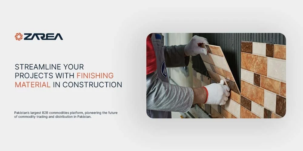 Explore how Zarea streamlines your construction projects with high-quality finishing material. Enhance your projects with premium solutions.