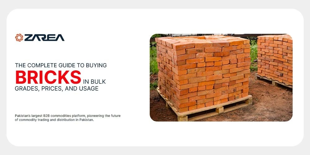 Buy bricks in bulk at Pakistan's lowest brick prices. Delivery all over Pakistan. Bulk discounts are also available at affordable prices.