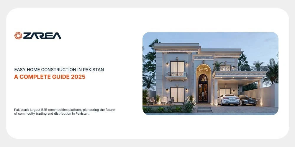Discover a complete 2025 guide to home construction in Pakistan - including costs, materials, approvals, timelines, & expert tips.