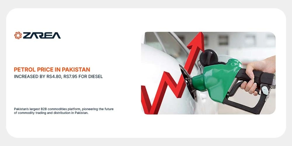 Diesel prices have increased by Rs7.95 per litre and petrol prices by Rs4.80 in Pakistan. This is what motivates the trek, how it impacts you, and what to anticipate over the next few weeks.