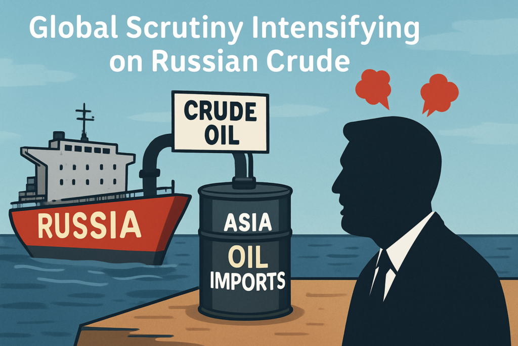 Western countries have been placing stringent limitations on Russian petroleum imports since the beginning of the Ukrainian conflict in 2022.