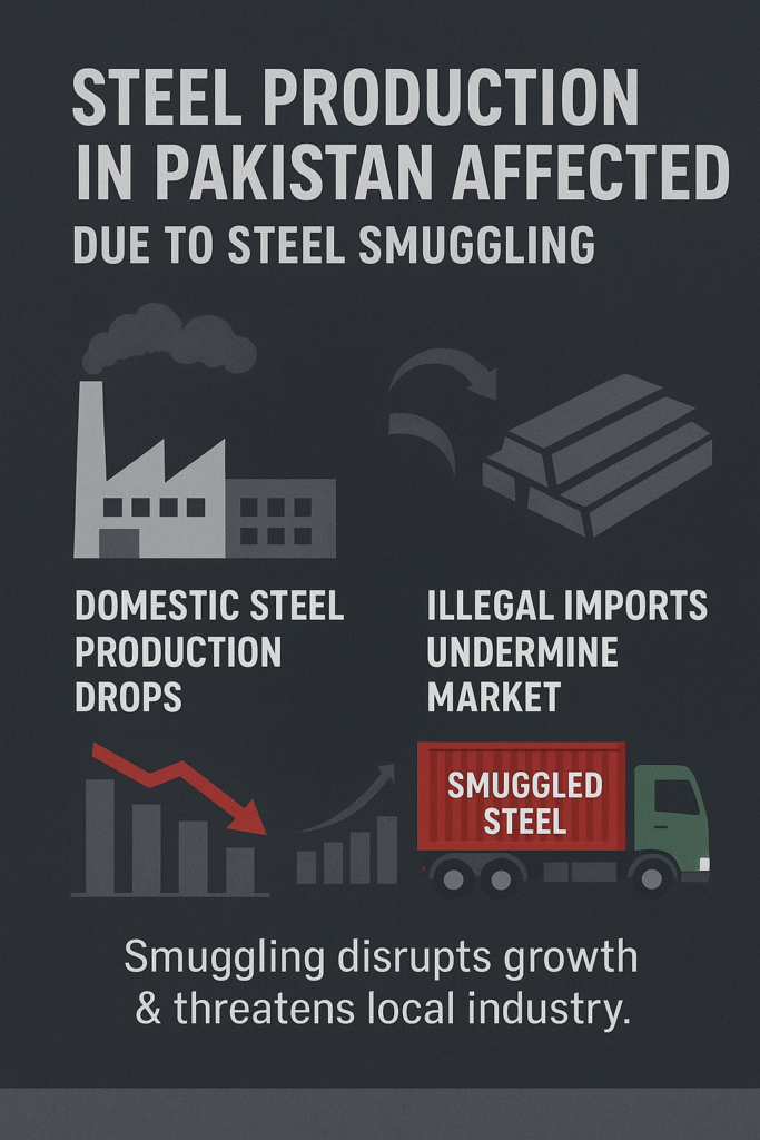 Industry groups and market participants already warn that the smuggling of low-quality and frequently inexpensive steel products will badly affect the industry.