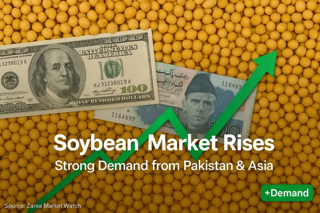 Across Asia, soybeans are in great demand for both human consumption and animal feed.