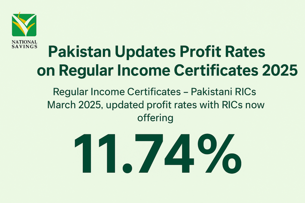 RICS has grown and become a reliable financial instrument in Pakistan over the years. Because of the government's support and steady returns to customers so far.