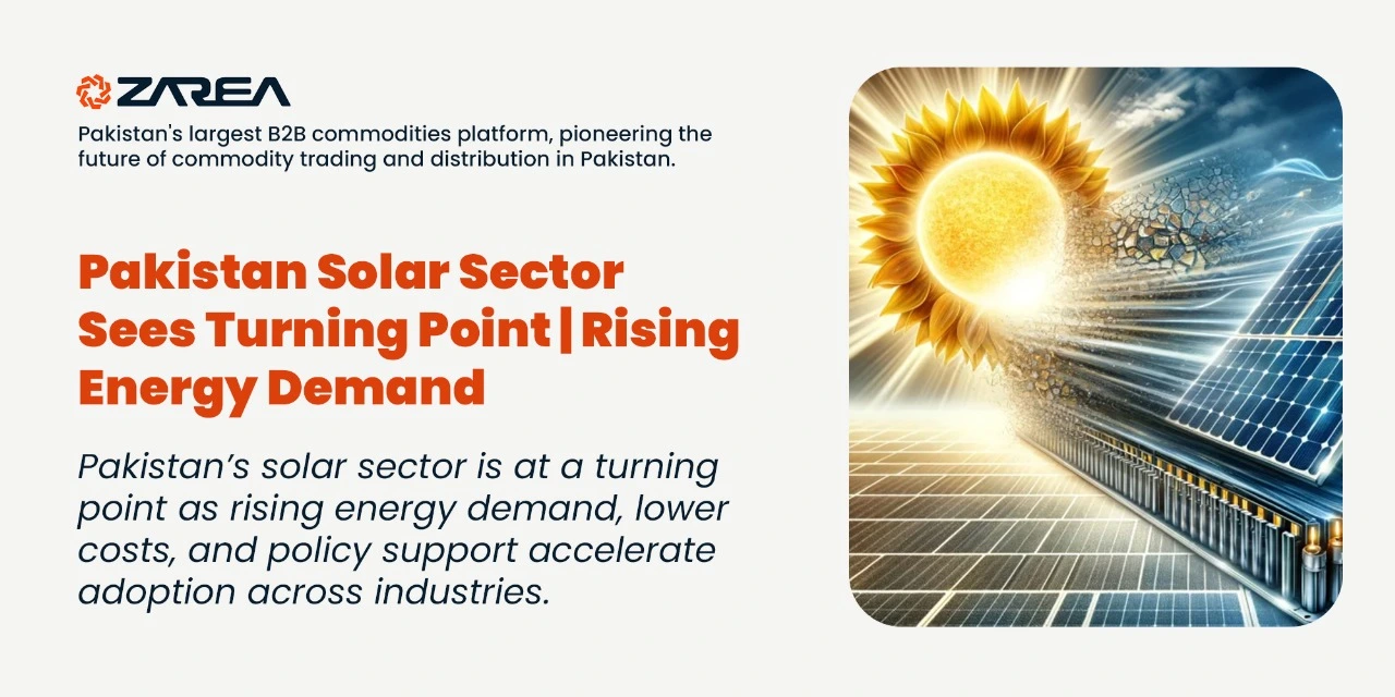 Pakistan’s solar sector is at a turning point as rising energy demand, lower costs, and policy support accelerate adoption across industries.