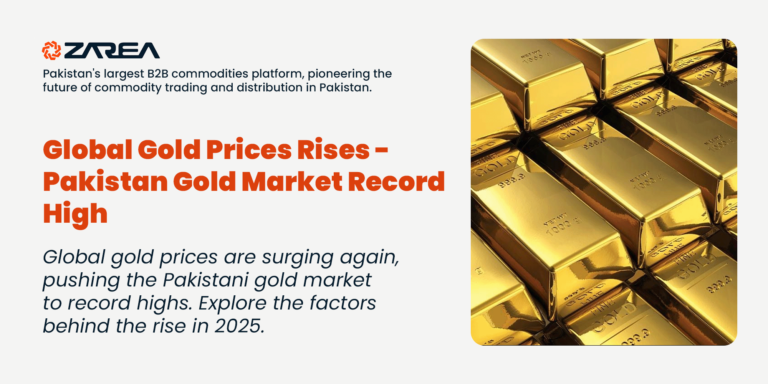 Global gold prices are surging again, pushing the Pakistani gold market to record highs. Explore the factors behind the rise in 2025.