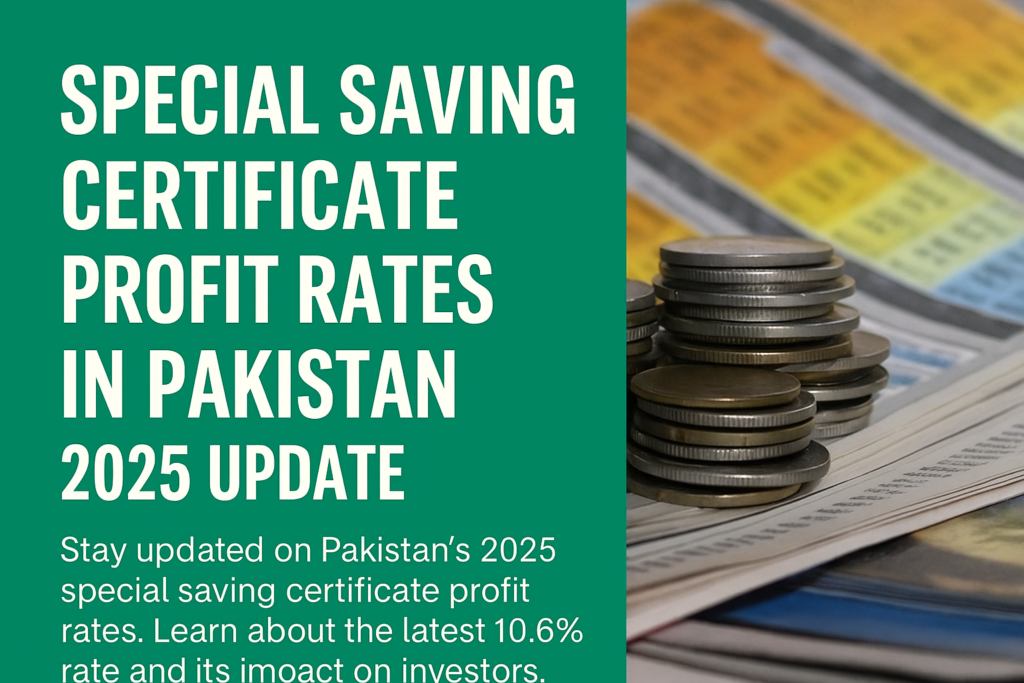 The Central Directorate of National Savings (CDNS), a division of the Ministry of Finance, offers medium-term investment products called Special Saving Certificates.