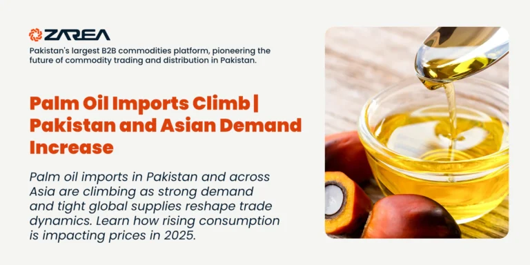 Palm oil imports in Pakistan and across Asia are climbing as strong demand and tight global supplies reshape trade dynamics in 2025.
