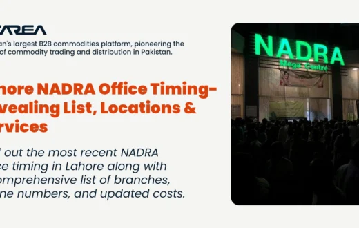 Find out the most recent NADRA office timing in Lahore along with a comprehensive list of branches, phone numbers, and updated costs.