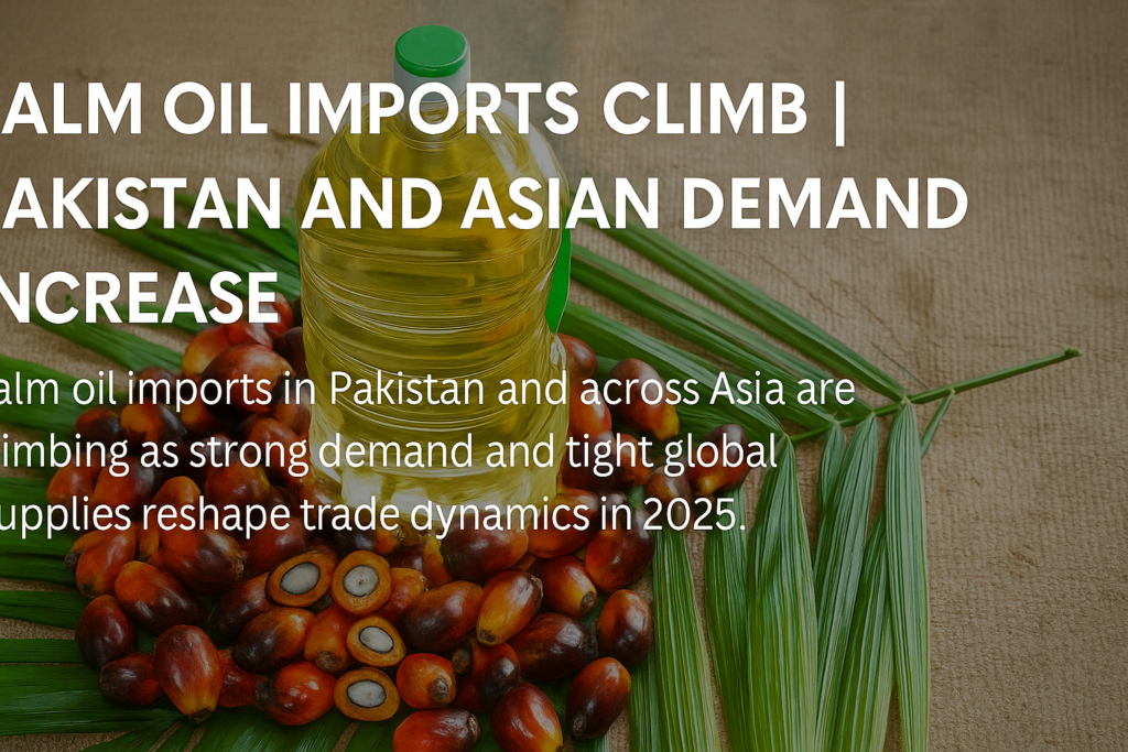 Many countries have started buying more palm oil to deal with supply uncertainties and keep prices from going up and down.
