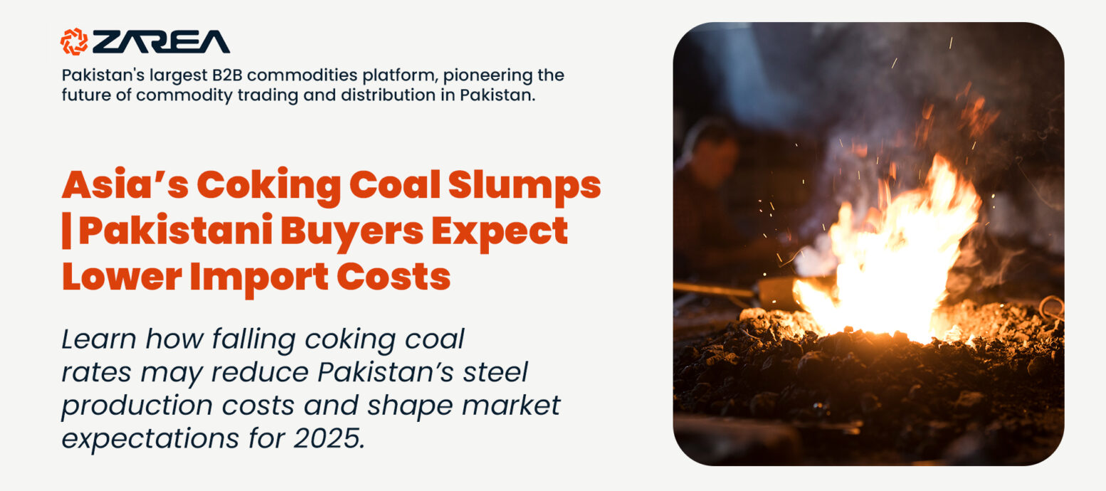 Learn how falling coking coal rates may reduce Pakistan’s steel production costs and shape market expectations for 2025.