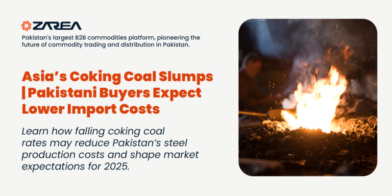 Learn how falling coking coal rates may reduce Pakistan’s steel production costs and shape market expectations for 2025.